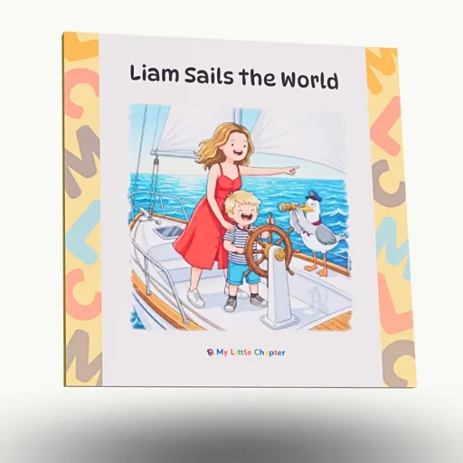 AI-generated illustrations for a one-of-a-kind children's book